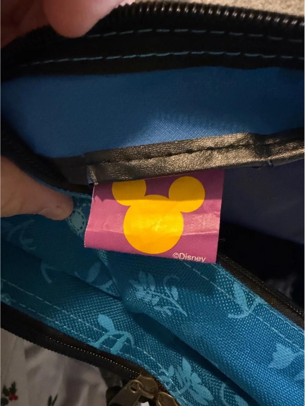 Vintage Disney Winnie the Pooh and Tigger Blue Backpack